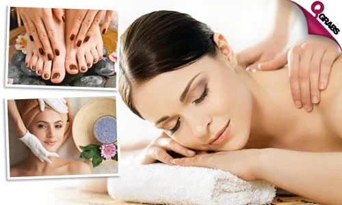 Organic Mani-Pedi, Hair Botox, Massages & Facial!
